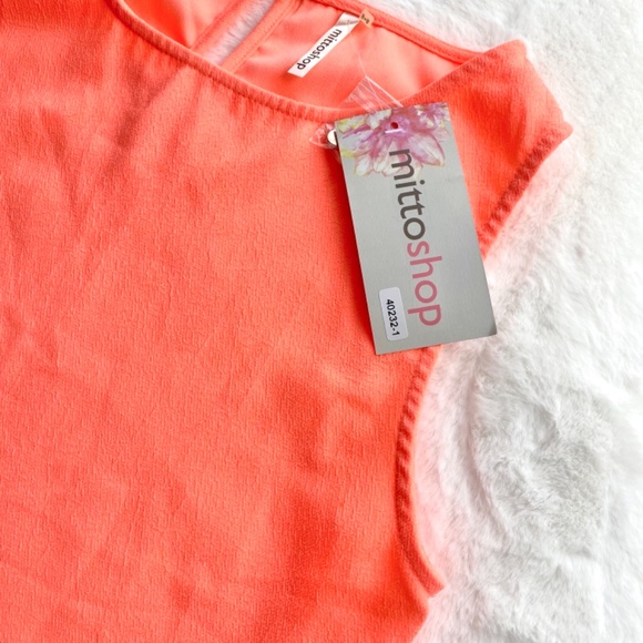 Red Dress Boutique Orange Shift Dress Size Large - Picture 4 of 13